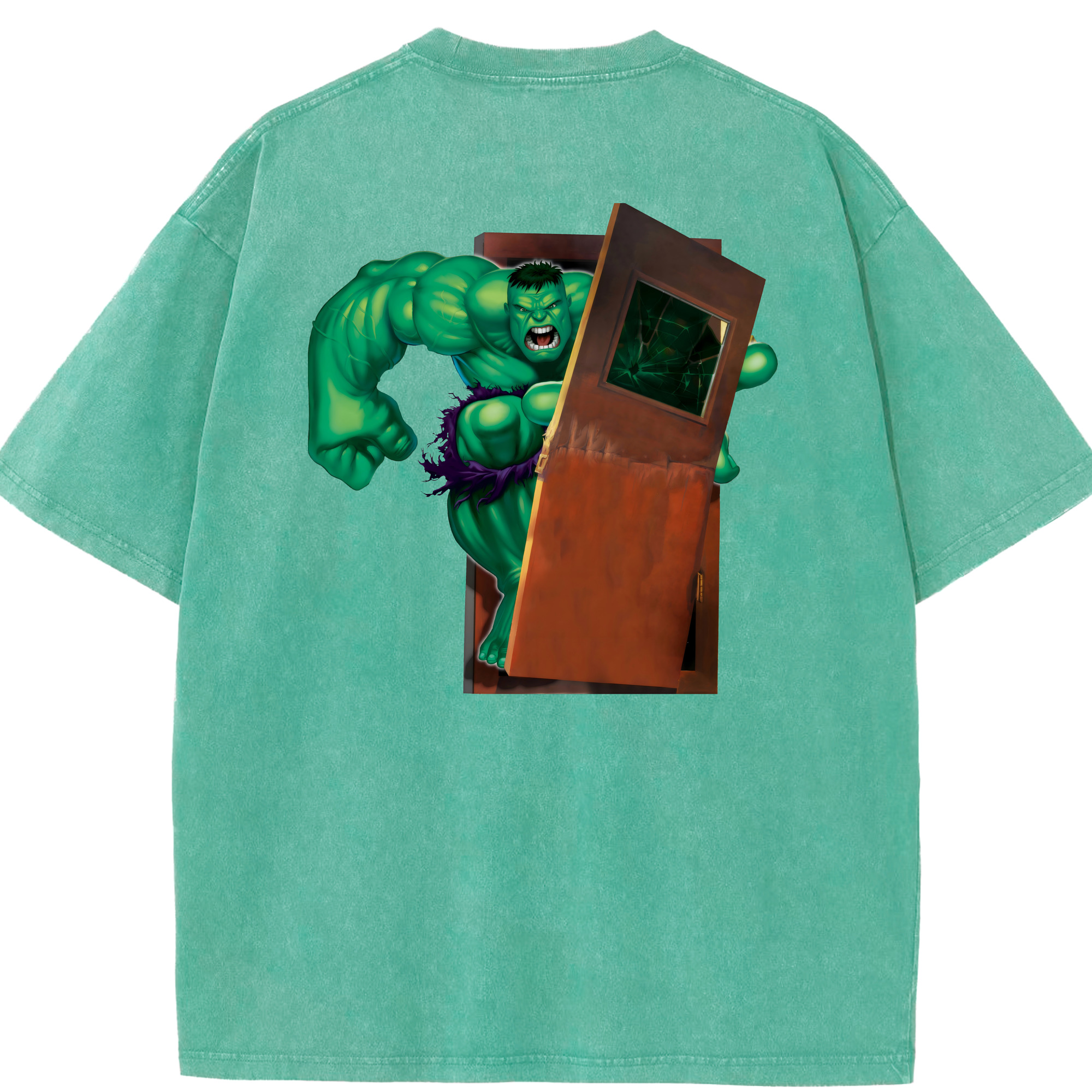 （画像用） アベンジャーズ The Avengers 綿100% ヴィンテージ風 半袖Tシャツ（背面プリント）